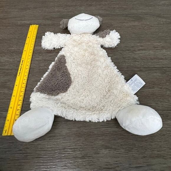 Nat & Jules Soft n‎ Cuddly Cream & Brown Cow Lovey - Picture 5 of 5